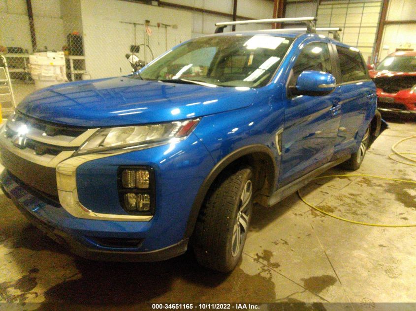 2021 MITSUBISHI OUTLANDER SPORT ES/SE/LE/BE VIN: JA4ARUAU8MU006012