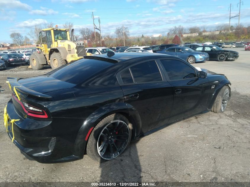 2021 DODGE CHARGER SCAT PACK WIDEBODY VIN: 2C3CDXGJ6MH640826