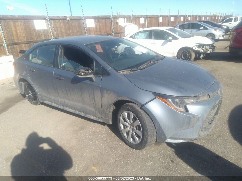 2022 TOYOTA COROLLA LE VIN: 5YFEPMAEXNP273141