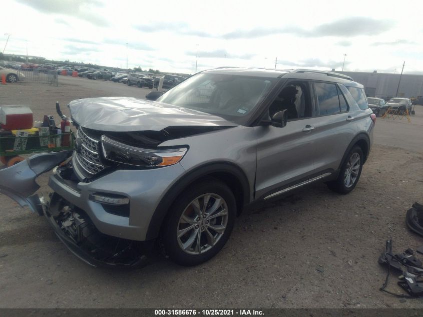 2021 FORD EXPLORER LIMITED VIN: 1FMSK7FH2MGA87661
