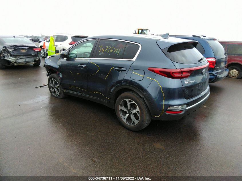 2022 KIA SPORTAGE LX VIN: KNDPM3AC7N7974828
