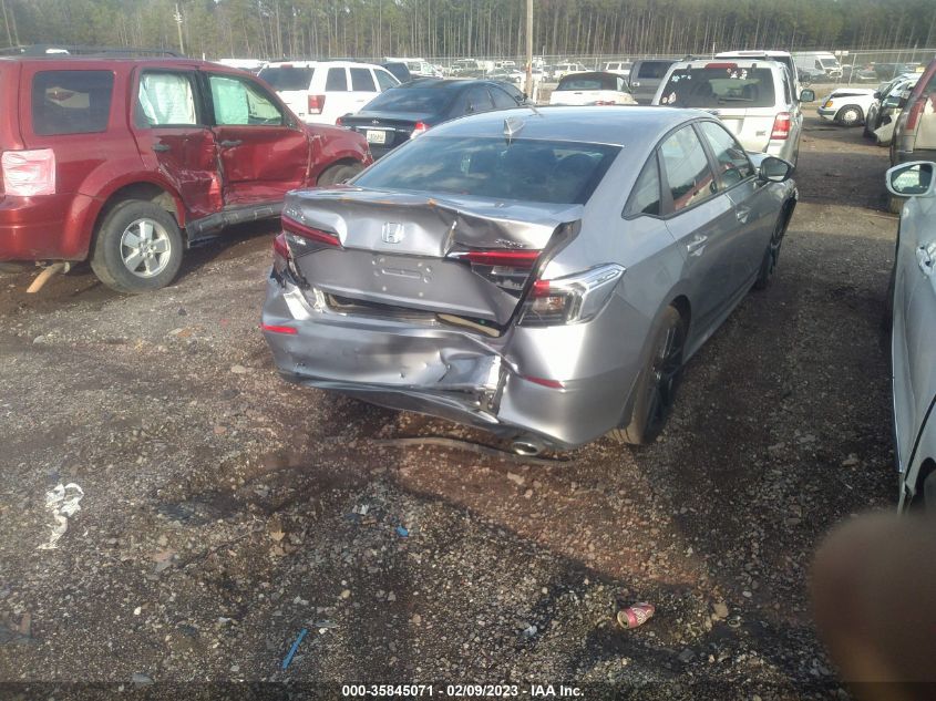 2022 HONDA CIVIC SEDAN SPORT VIN: 2HGFE2F52NH537662