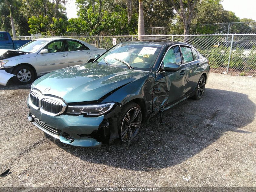 2021 BMW 3 SERIES 330I VIN: 3MW5R1J08M8B58157
