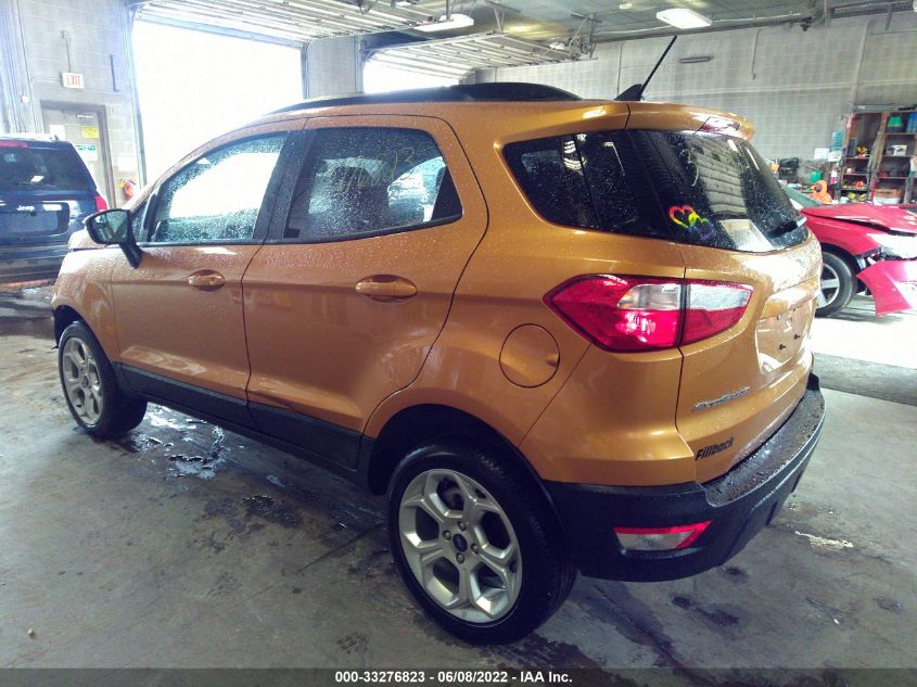 2021 FORD ECOSPORT SE VIN: MAJ6S3GL6MC436982