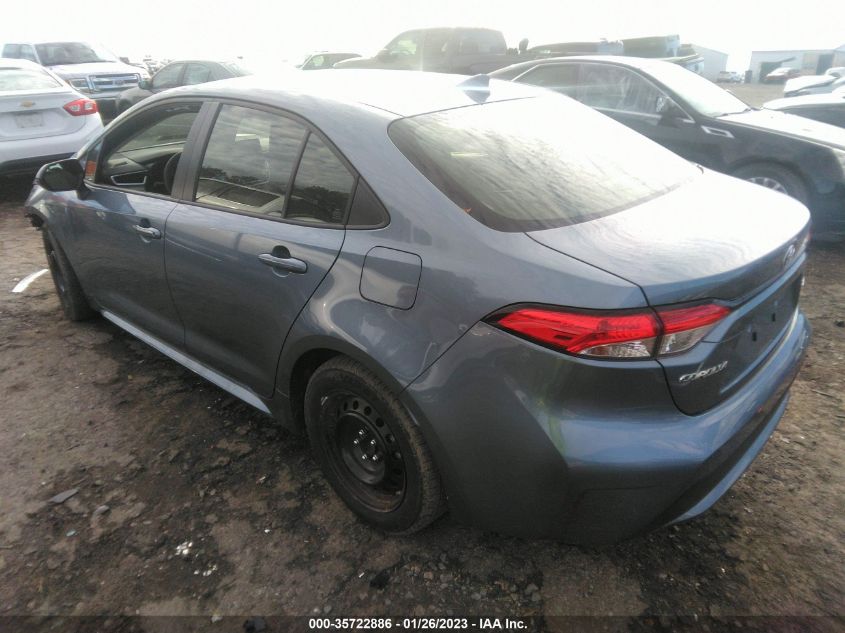 2022 TOYOTA COROLLA LE VIN: JTDEPMAE6NJ193937