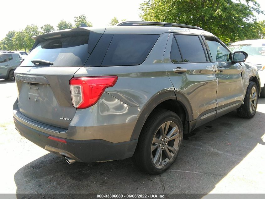 2021 FORD EXPLORER XLT VIN: 1FMSK8DHXMGA10853