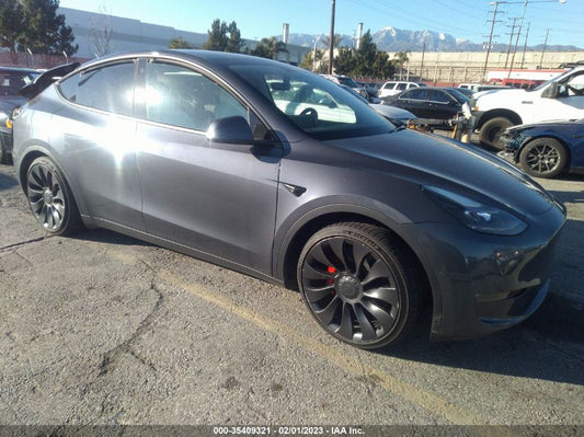 2022 TESLA MODEL Y PERFORMANCE VIN: 7SAYGDEF4NF343974