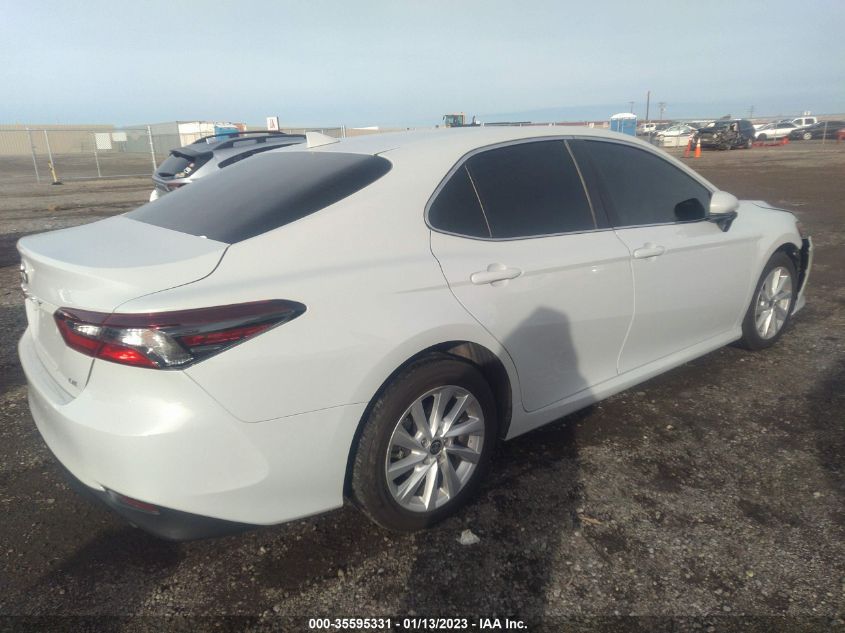 2022 TOYOTA CAMRY LE VIN: 4T1C11AKXNU061318