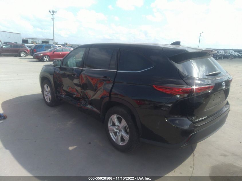 2020 TOYOTA HIGHLANDER L VIN: 5TDCZRAH4LS019924