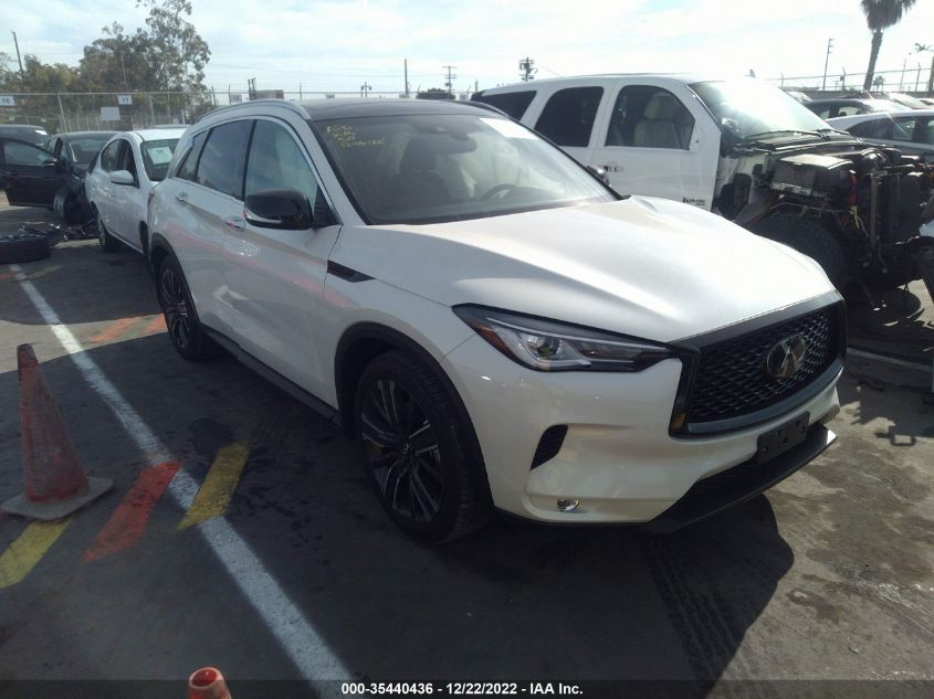 2022 INFINITI QX50 LUXE VIN: 3PCAJ5BAXNF110809