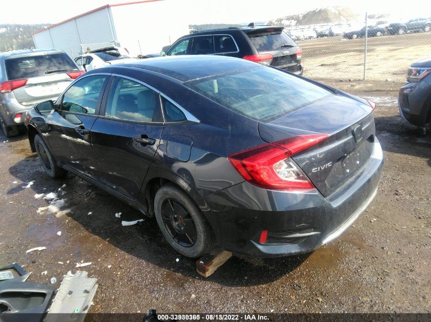 2020 HONDA CIVIC SEDAN LX VIN: 19XFC2F62LE211320