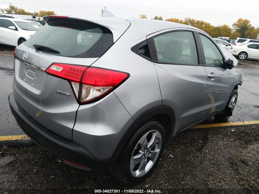 2021 HONDA HR-V LX VIN: 3CZRU6H3XMM719170