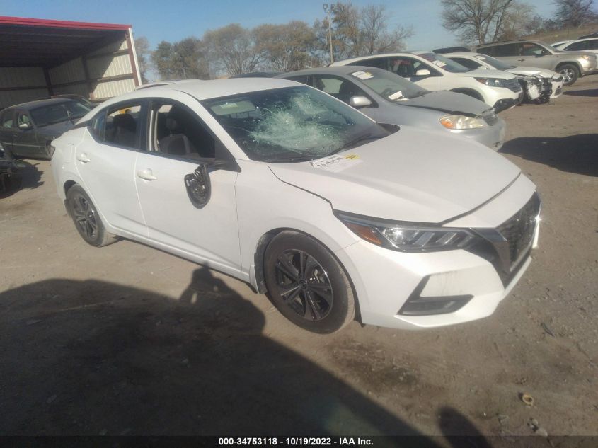 2021 NISSAN SENTRA SV VIN: 3N1AB8CVXMY202802