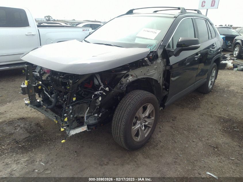 2022 TOYOTA RAV4 XLE VIN: 2T3W1RFV4NC208000