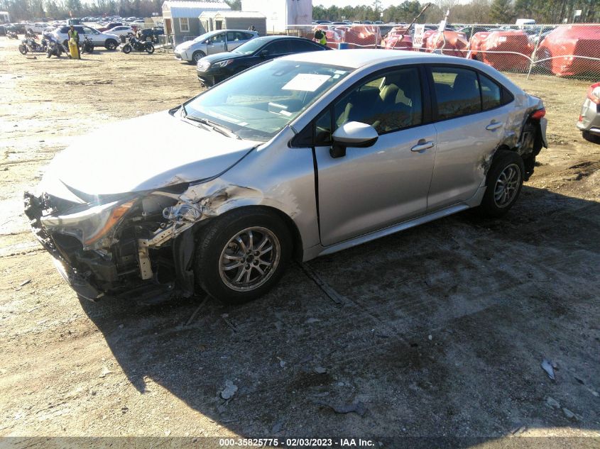 2022 TOYOTA COROLLA HYBRID LE VIN: JTDEAMDE7NJ043364