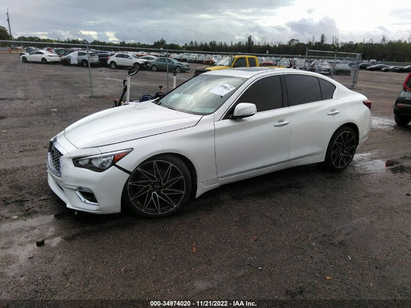 2020 INFINITI Q50 3.0T LUXE VIN: JN1EV7AR8LM250082