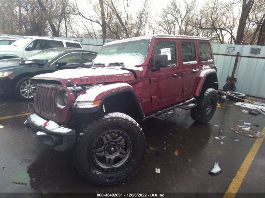2021 JEEP WRANGLER UNLIMITED RUBICON VIN: 1C4HJXFG4MW724483