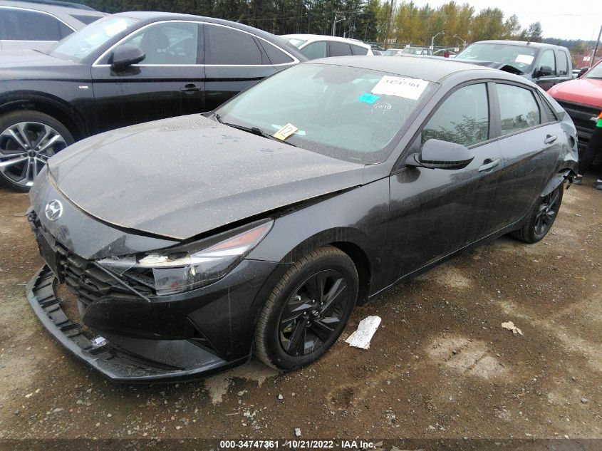 2021 HYUNDAI ELANTRA SEL VIN: 5NPLM4AG5MH024940