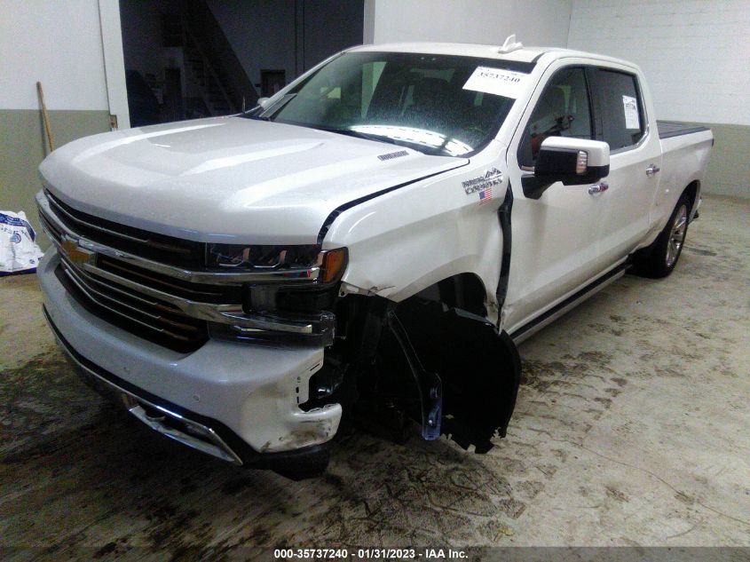 2022 CHEVROLET SILVERADO 1500 LTD HIGH COUNTRY VIN: 1GCUYHET7NZ235039