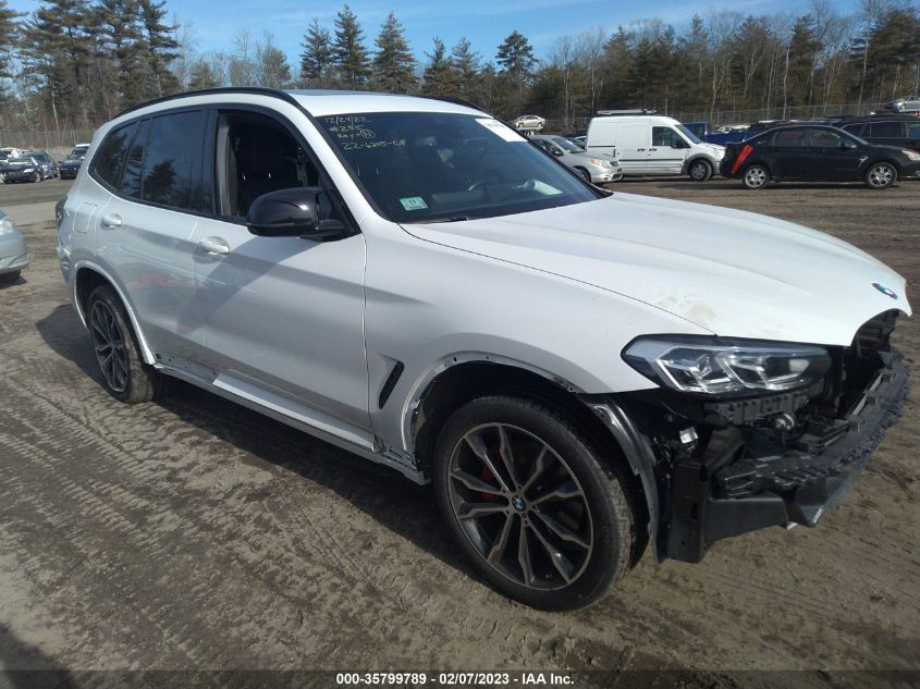 2022 BMW X3 M40I VIN: 5UX83DP01N9K02449