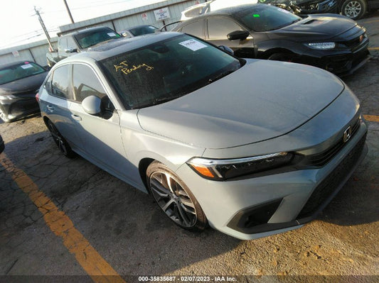 2022 HONDA CIVIC SEDAN TOURING VIN: 2HGFE1F96NH306969