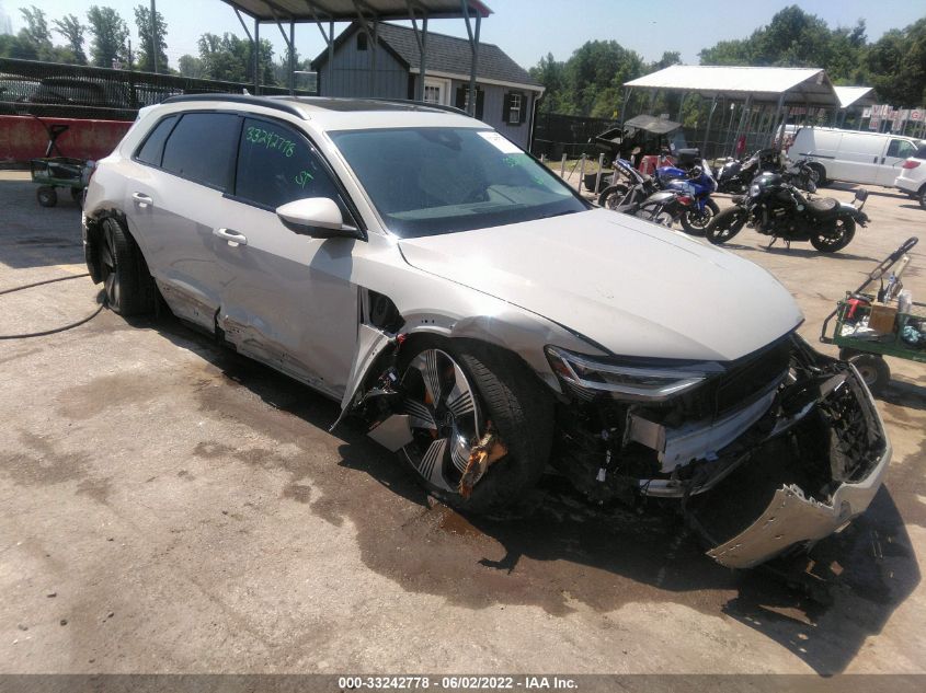 2022 AUDI E-TRON PREMIUM PLUS VIN: WA1LAAGE8NB012579