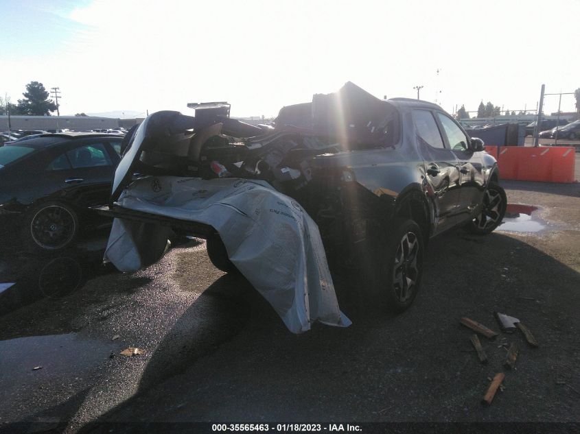 2022 HYUNDAI SANTA CRUZ LIMITED VIN: 5NTJEDAF8NH002722