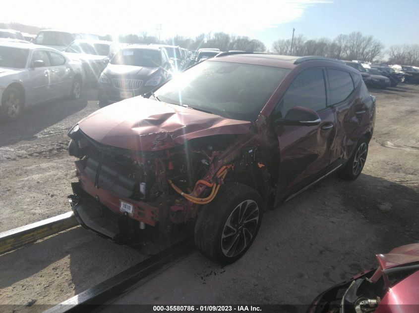 2022 CHEVROLET BOLT EUV PREMIER VIN: 1G1FZ6S00N4107722