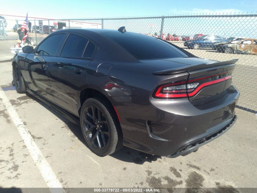 2022 DODGE CHARGER GT VIN: 2C3CDXHG9NH119863