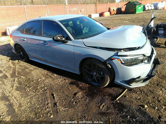 2022 HONDA CIVIC SEDAN SPORT VIN: 2HGFE2F54NH595384