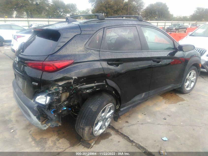 2022 HYUNDAI KONA SEL VIN: KM8K3CABXNU809549