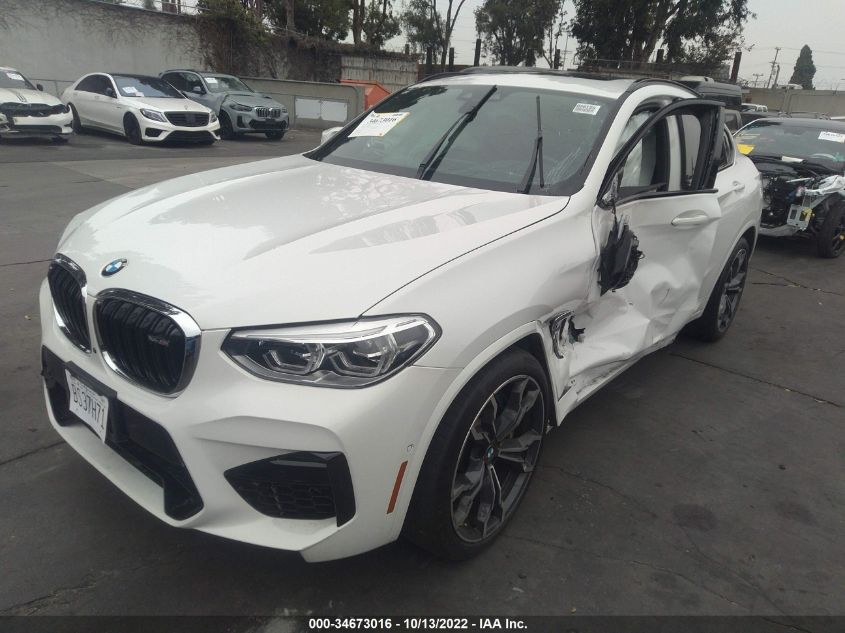 2021 BMW X4 M VIN: 5YMUJ0C01M9E03667