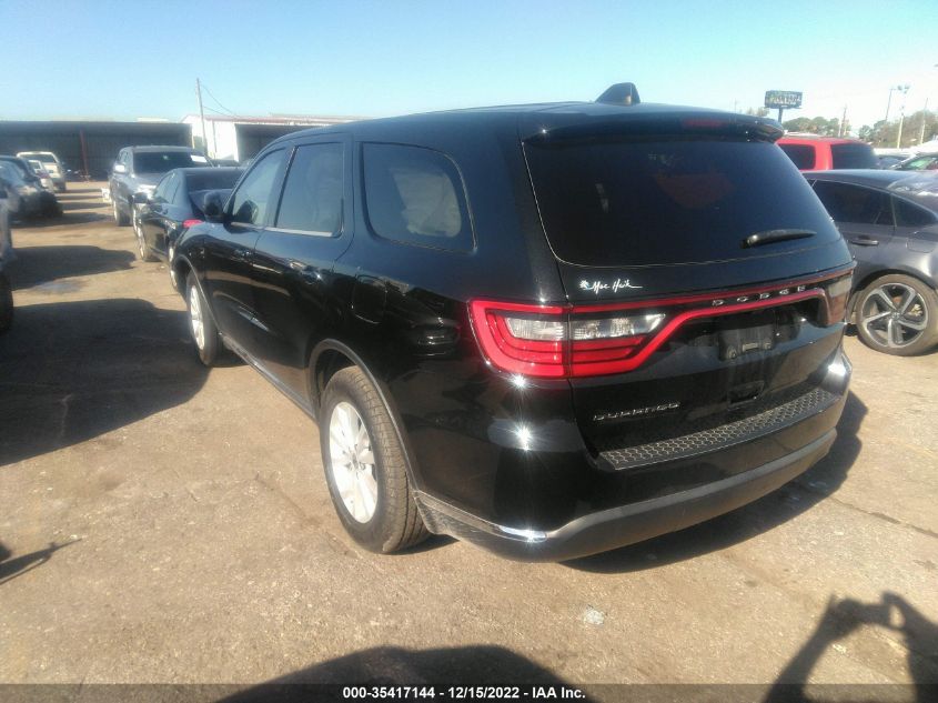 2020 DODGE DURANGO SXT VIN: 1C4RDHAG8LC119455