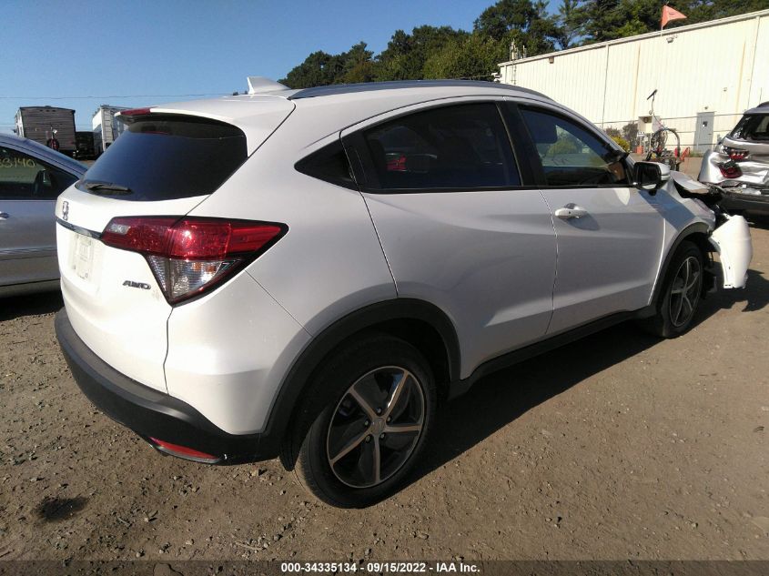 2022 HONDA HR-V EX VIN: 3CZRU6H57NM759810