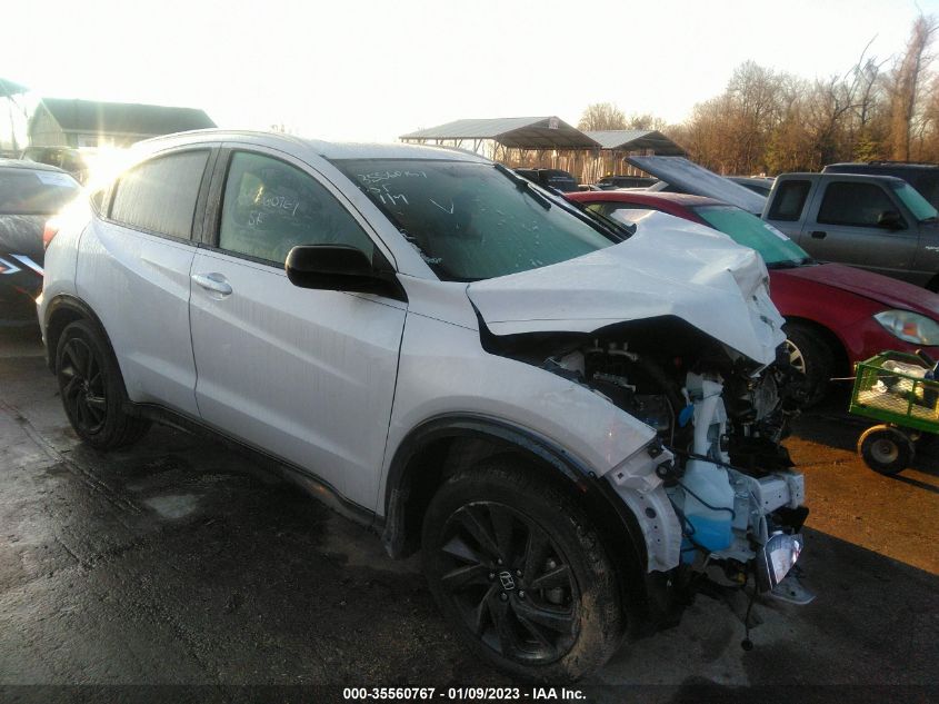2022 HONDA HR-V SPORT VIN: 3CZRU6H16NM740680