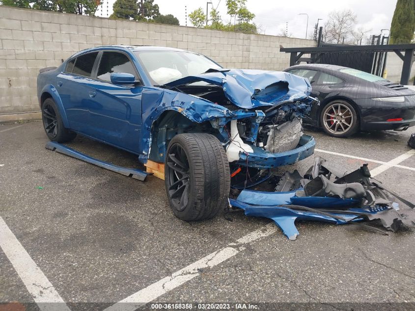 2022 DODGE CHARGER SCAT PACK WIDEBODY VIN: 2C3CDXGJ6NH142594