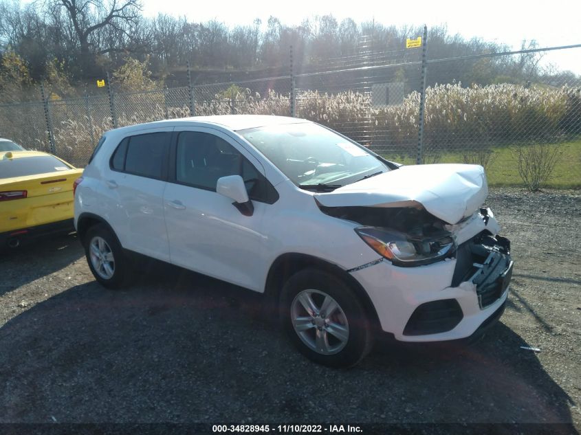 2020 CHEVROLET TRAX LS VIN: KL7CJKSB7LB052347