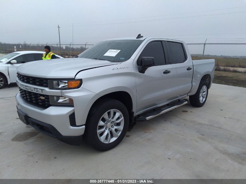 2022 CHEVROLET SILVERADO 1500 LTD CUSTOM VIN: 3GCPWBEK3NG162372