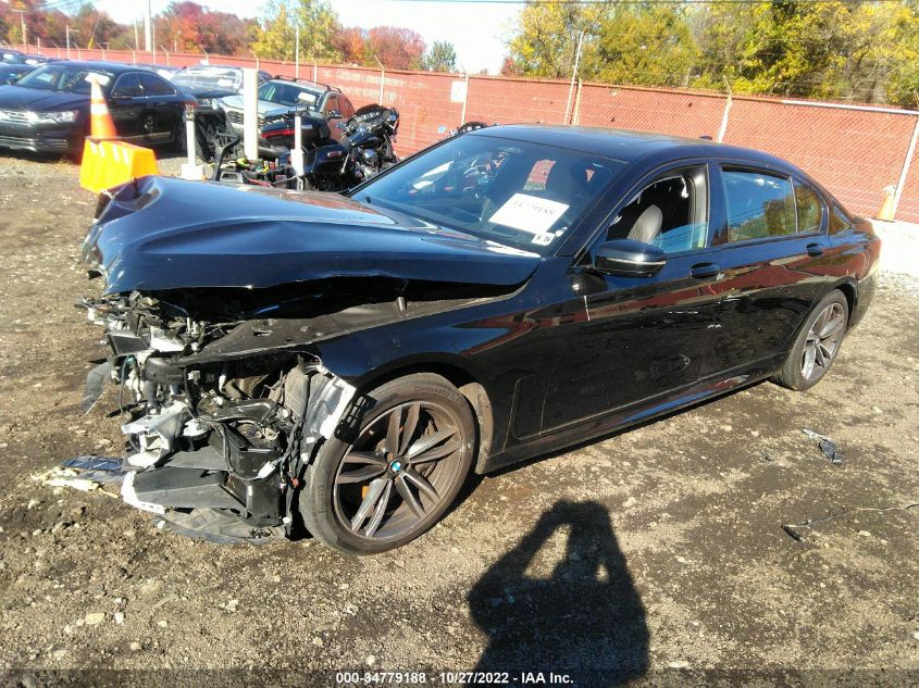 2022 BMW 7 SERIES 750I XDRIVE VIN: WBA7U2C01NCH39698