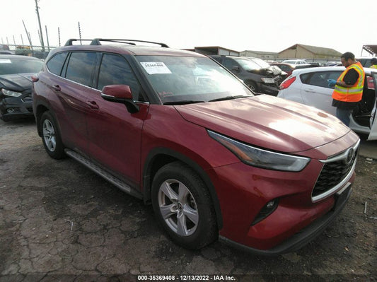 2022 TOYOTA HIGHLANDER LE VIN: 5TDZZRAH8NS100082