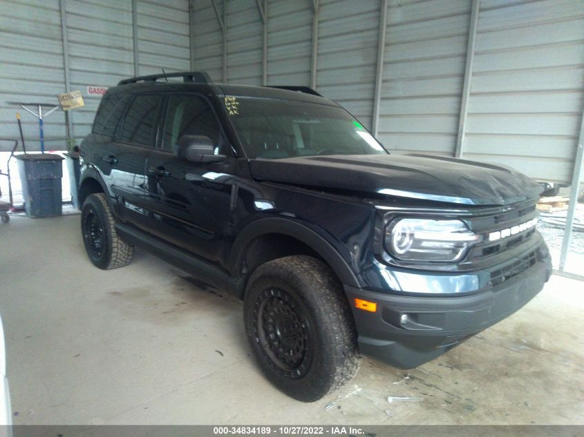 2022 FORD BRONCO SPORT OUTER BANKS VIN: 3FMCR9C60NRD47872