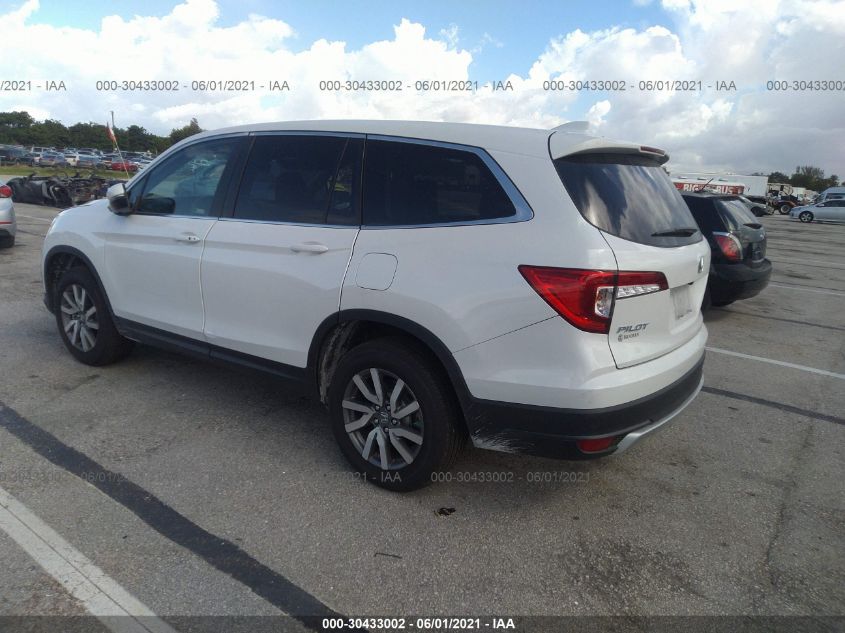 2021 HONDA PILOT EX-L VIN: 5FNYF5H55MB027183