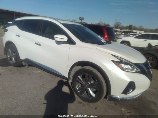 2022 NISSAN MURANO PLATINUM VIN: 5N1AZ2DJ3NC113113