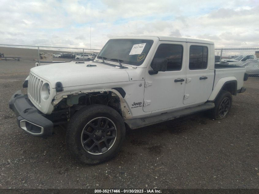 2020 JEEP GLADIATOR OVERLAND VIN: 1C6HJTFGXLL176084