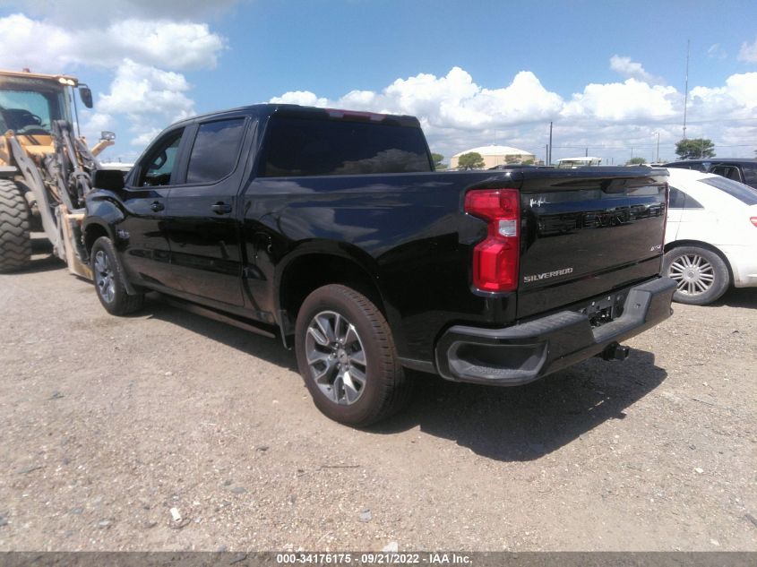 2022 CHEVROLET SILVERADO 1500 LTD RST VIN: 1GCPWDED4NZ200463