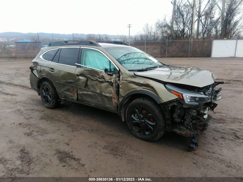 2022 SUBARU OUTBACK ONYX EDITION XT VIN: 4S4BTGLD0N3123855