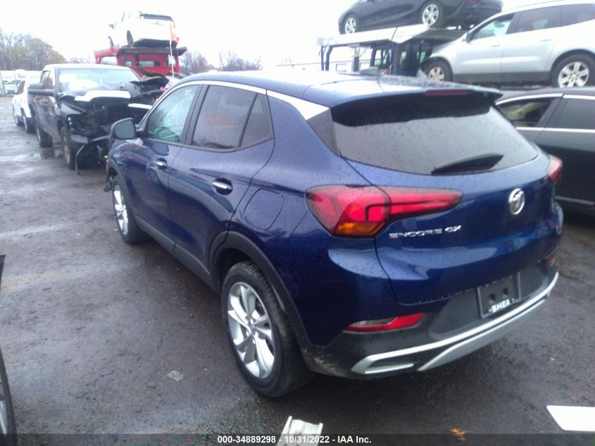2022 BUICK ENCORE GX PREFERRED VIN: KL4MMBS24NB012531