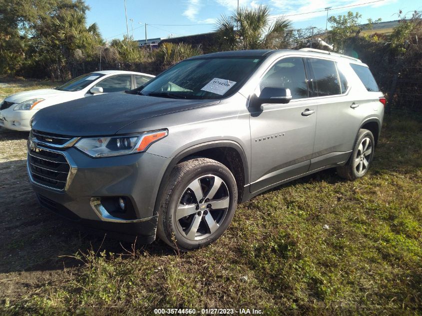2021 CHEVROLET TRAVERSE LT LEATHER VIN: 1GNERHKW9MJ213256