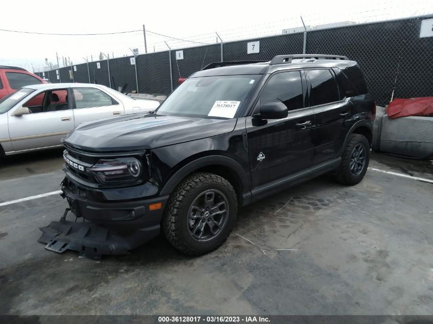 2022 FORD BRONCO SPORT OUTER BANKS VIN: 3FMCR9C67NRD15954