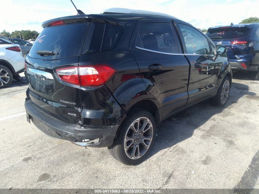 2020 FORD ECOSPORT TITANIUM VIN: MAJ6S3KL2LC343866